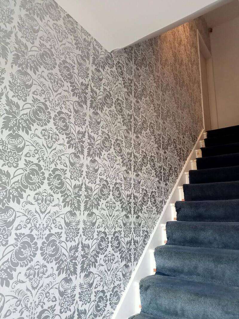 wallpaper hanging Clerkenwell, EC1